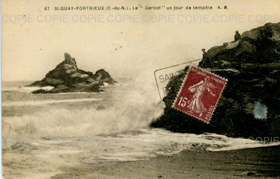 Cartes postales anciennes > CARTES POSTALES > carte postale ancienne > cartes-postales-ancienne.com Bretagne Cote d'armor Saint-Quay-Portrieux