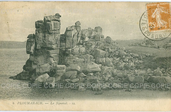 Cartes postales anciennes > CARTES POSTALES > carte postale ancienne > cartes-postales-ancienne.com Bretagne Ploumanach