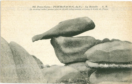Cartes postales anciennes > CARTES POSTALES > carte postale ancienne > cartes-postales-ancienne.com Bretagne Ploumanach