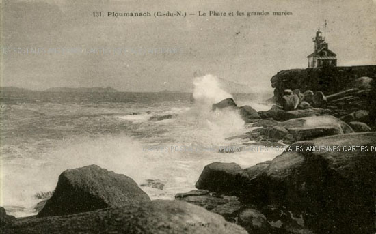 Cartes postales anciennes > CARTES POSTALES > carte postale ancienne > cartes-postales-ancienne.com Bretagne Ploumanach