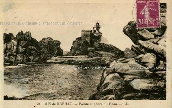 Cartes postales anciennes > CARTES POSTALES > carte postale ancienne > cartes-postales-ancienne.com Bretagne Ile-De-Brehat