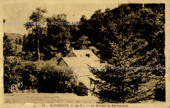 Cartes postales anciennes > CARTES POSTALES > carte postale ancienne > cartes-postales-ancienne.com Bretagne Rostrenen