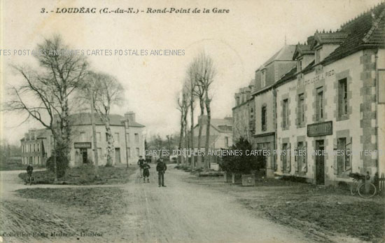 Cartes postales anciennes > CARTES POSTALES > carte postale ancienne > cartes-postales-ancienne.com Bretagne Cote d'armor Loudeac