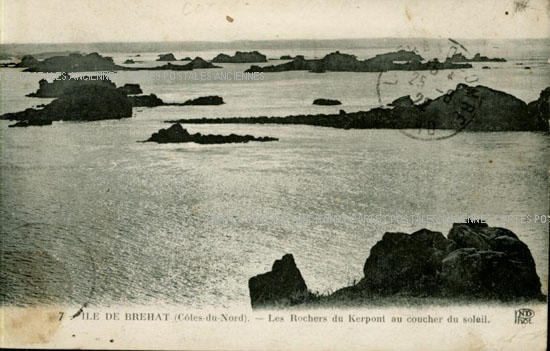 Cartes postales anciennes > CARTES POSTALES > carte postale ancienne > cartes-postales-ancienne.com Bretagne Cote d'armor Ile-De-Brehat