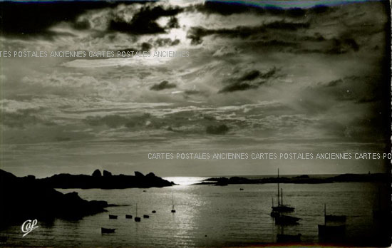 Cartes postales anciennes > CARTES POSTALES > carte postale ancienne > cartes-postales-ancienne.com Bretagne Tregastel