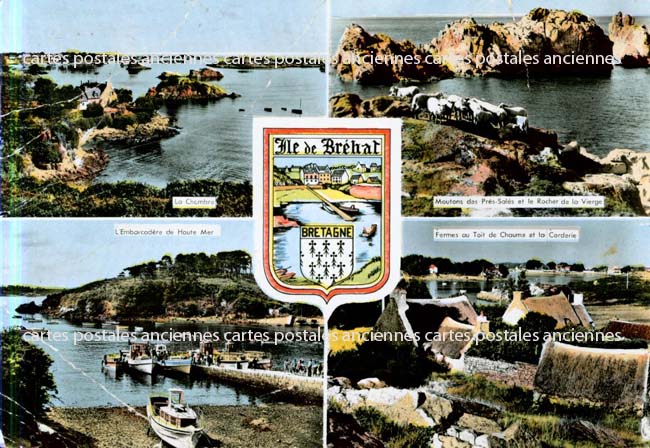 Cartes postales anciennes > CARTES POSTALES > carte postale ancienne > cartes-postales-ancienne.com Bretagne Ile-De-Brehat