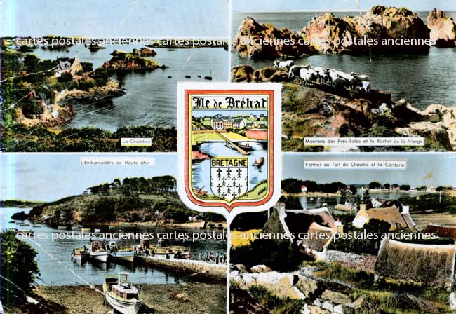 Cartes postales anciennes > CARTES POSTALES > carte postale ancienne > cartes-postales-ancienne.com Bretagne Cote d'armor Ile-De-Brehat