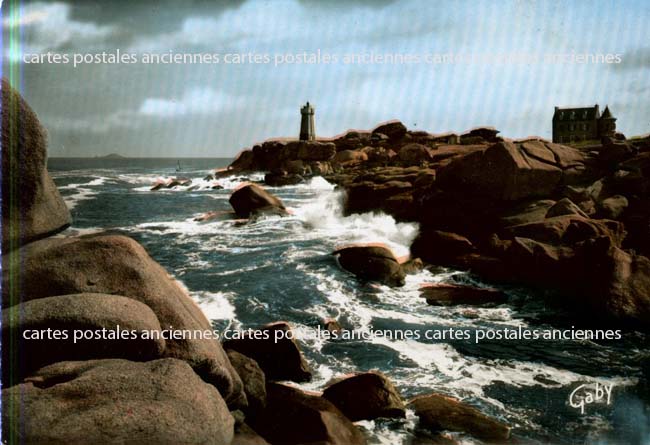 Cartes postales anciennes > CARTES POSTALES > carte postale ancienne > cartes-postales-ancienne.com Bretagne Ploumanach