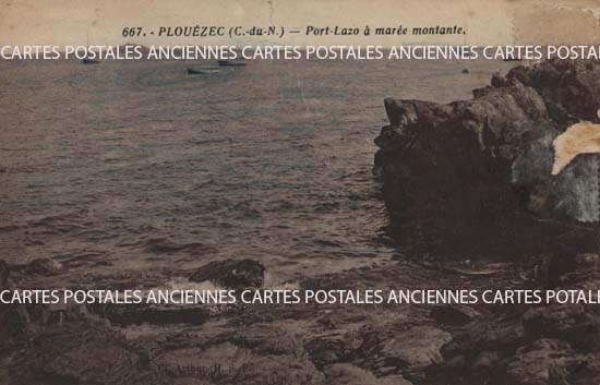 Cartes postales anciennes > CARTES POSTALES > carte postale ancienne > cartes-postales-ancienne.com Bretagne Plouezec
