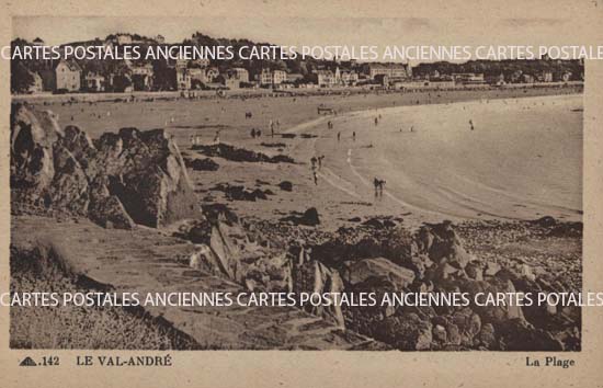 Cartes postales anciennes > CARTES POSTALES > carte postale ancienne > cartes-postales-ancienne.com Bretagne Cote d'armor Pleneuf-Val-Andre