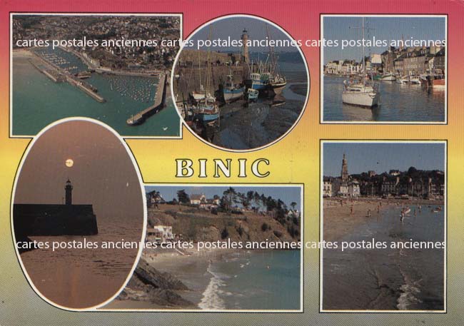 Cartes postales anciennes > CARTES POSTALES > carte postale ancienne > cartes-postales-ancienne.com Bretagne Cote d'armor Binic
