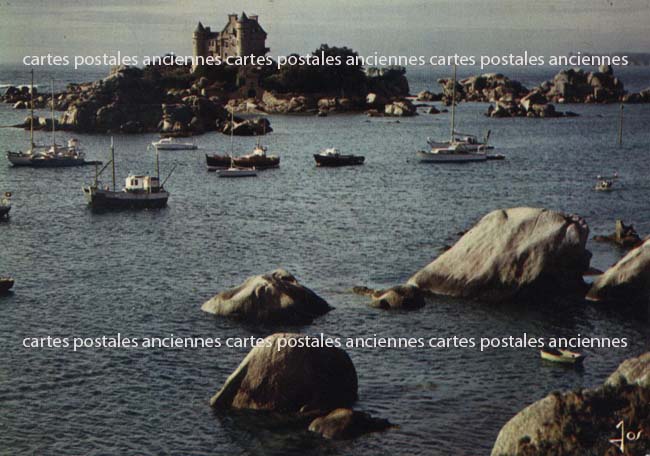 Cartes postales anciennes > CARTES POSTALES > carte postale ancienne > cartes-postales-ancienne.com Cotes d'armor  Tregastel