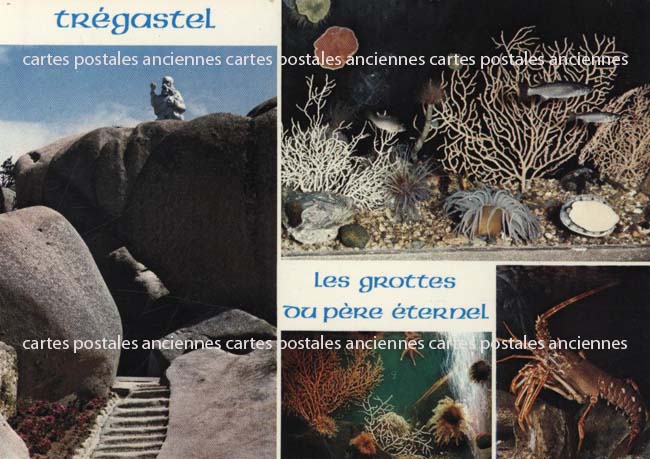 Cartes postales anciennes > CARTES POSTALES > carte postale ancienne > cartes-postales-ancienne.com Cotes d'armor  Tregastel