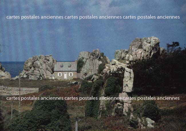 Cartes postales anciennes > CARTES POSTALES > carte postale ancienne > cartes-postales-ancienne.com Bretagne Cote d'armor Plougrescant