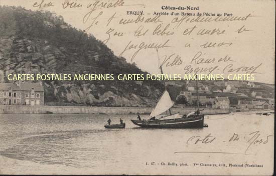 Cartes postales anciennes > CARTES POSTALES > carte postale ancienne > cartes-postales-ancienne.com Bretagne Cote d'armor Erquy