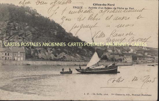 Cartes postales anciennes > CARTES POSTALES > carte postale ancienne > cartes-postales-ancienne.com Bretagne Erquy