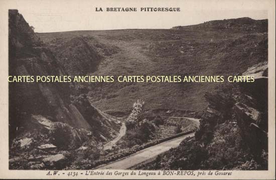 Cartes postales anciennes > CARTES POSTALES > carte postale ancienne > cartes-postales-ancienne.com Bretagne Gouarec