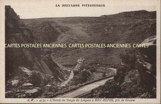 Cartes postales anciennes > CARTES POSTALES > carte postale ancienne > cartes-postales-ancienne.com Bretagne Cote d'armor Gouarec