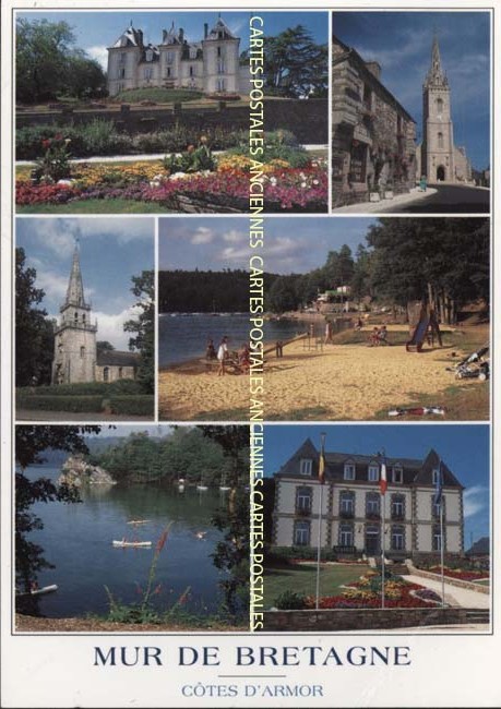 Cartes postales anciennes > CARTES POSTALES > carte postale ancienne > cartes-postales-ancienne.com Bretagne Cote d'armor Mur De Bretagne