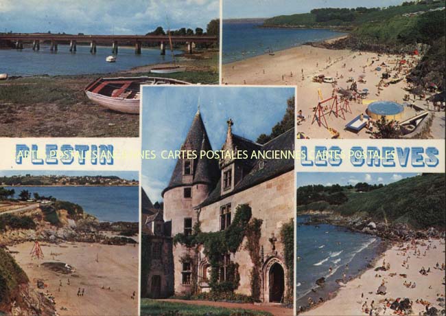 Cartes postales anciennes > CARTES POSTALES > carte postale ancienne > cartes-postales-ancienne.com Bretagne Plestin Les Greves