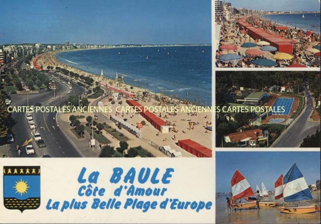 Cartes postales anciennes > CARTES POSTALES > carte postale ancienne > cartes-postales-ancienne.com Cotes d'armor  La Baule Escoublac