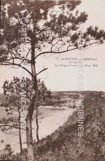 Cartes postales anciennes > CARTES POSTALES > carte postale ancienne > cartes-postales-ancienne.com Bretagne Saint Michel En Greve