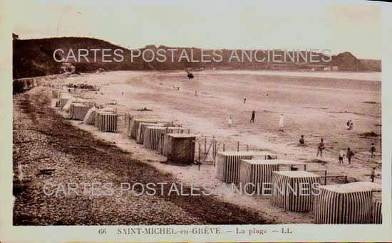 Cartes postales anciennes > CARTES POSTALES > carte postale ancienne > cartes-postales-ancienne.com Bretagne Cote d'armor Saint Michel En Greve