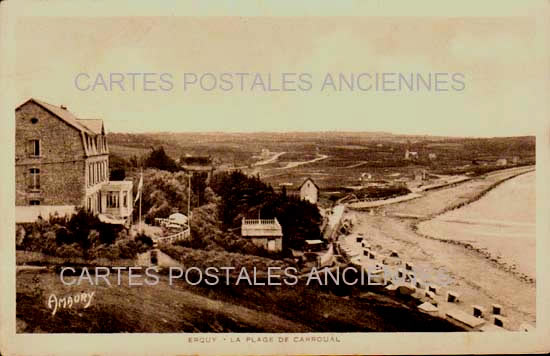 Cartes postales anciennes > CARTES POSTALES > carte postale ancienne > cartes-postales-ancienne.com Bretagne Cote d'armor Erquy