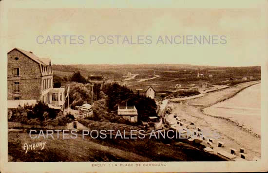 Cartes postales anciennes > CARTES POSTALES > carte postale ancienne > cartes-postales-ancienne.com Bretagne Erquy