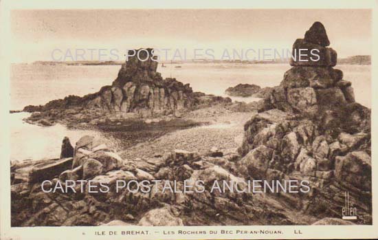 Cartes postales anciennes > CARTES POSTALES > carte postale ancienne > cartes-postales-ancienne.com Bretagne Cote d'armor Ile-De-Brehat