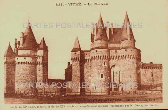 Cartes postales anciennes > CARTES POSTALES > carte postale ancienne > cartes-postales-ancienne.com Bretagne Vitre