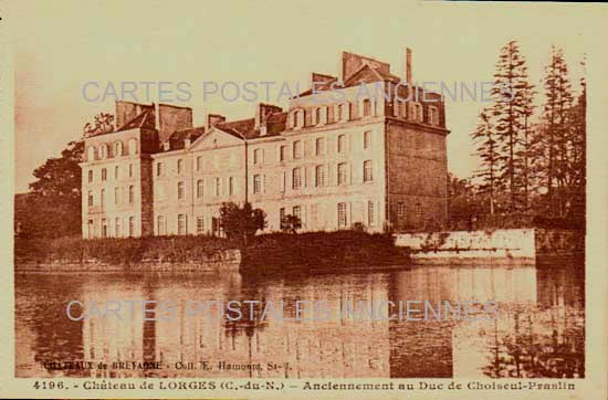 Cartes postales anciennes > CARTES POSTALES > carte postale ancienne > cartes-postales-ancienne.com Bretagne L Hermitage Lorge