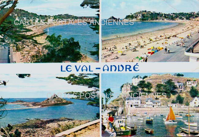 Cartes postales anciennes > CARTES POSTALES > carte postale ancienne > cartes-postales-ancienne.com Bretagne Cote d'armor Pleneuf-Val-Andre