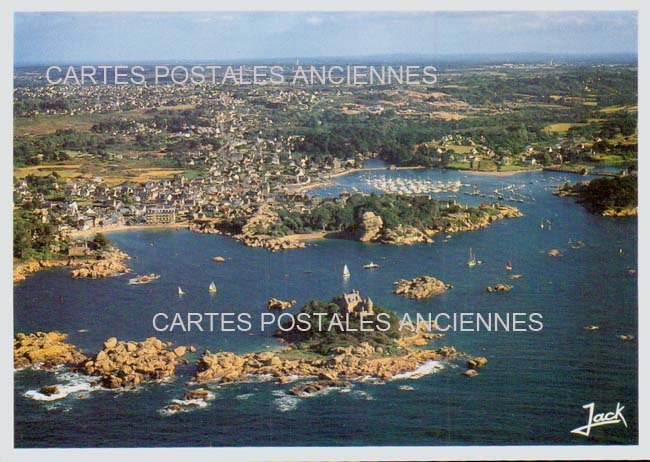 Cartes postales anciennes > CARTES POSTALES > carte postale ancienne > cartes-postales-ancienne.com Bretagne Ploumanach