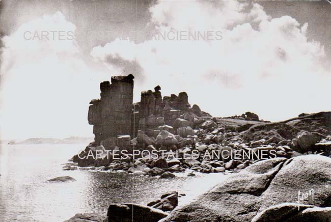 Cartes postales anciennes > CARTES POSTALES > carte postale ancienne > cartes-postales-ancienne.com Bretagne Perros Guirec