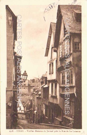 Cartes postales anciennes > CARTES POSTALES > carte postale ancienne > cartes-postales-ancienne.com Bretagne Dinan