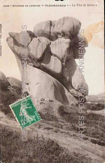 Cartes postales anciennes > CARTES POSTALES > carte postale ancienne > cartes-postales-ancienne.com Bretagne Ploumanach