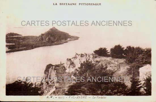 Cartes postales anciennes > CARTES POSTALES > carte postale ancienne > cartes-postales-ancienne.com Bretagne Cote d'armor Pleneuf-Val-Andre