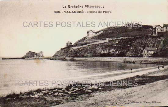 Cartes postales anciennes > CARTES POSTALES > carte postale ancienne > cartes-postales-ancienne.com Bretagne Cote d'armor Pleneuf-Val-Andre