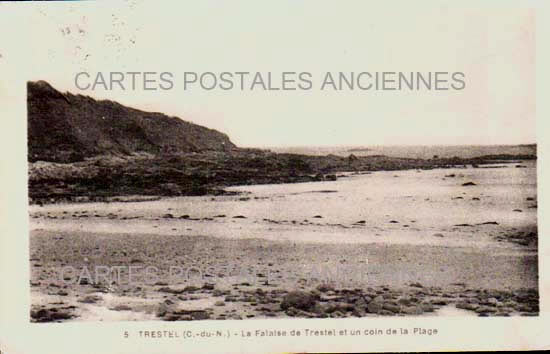 Cartes postales anciennes > CARTES POSTALES > carte postale ancienne > cartes-postales-ancienne.com Bretagne Tregastel