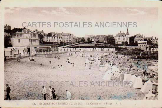 Cartes postales anciennes > CARTES POSTALES > carte postale ancienne > cartes-postales-ancienne.com Bretagne Cote d'armor Saint-Quay-Portrieux