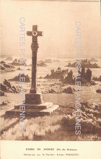 Cartes postales anciennes > CARTES POSTALES > carte postale ancienne > cartes-postales-ancienne.com Bretagne Cotes d'armor Ile-De-Brehat