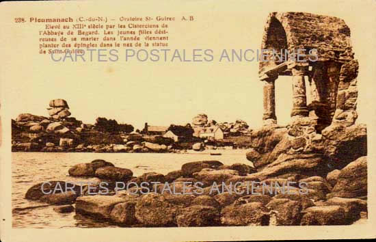 Cartes postales anciennes > CARTES POSTALES > carte postale ancienne > cartes-postales-ancienne.com Bretagne Ploumanach