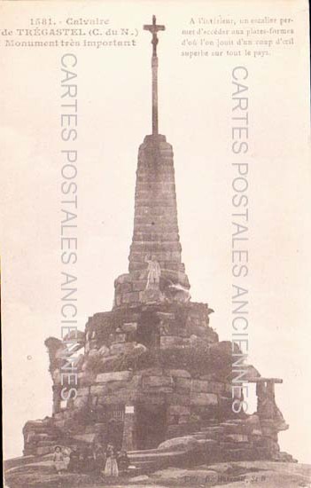Cartes postales anciennes > CARTES POSTALES > carte postale ancienne > cartes-postales-ancienne.com Bretagne Tregastel