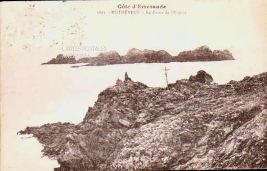 Cartes postales anciennes > CARTES POSTALES > carte postale ancienne > cartes-postales-ancienne.com Bretagne Rotheneuf