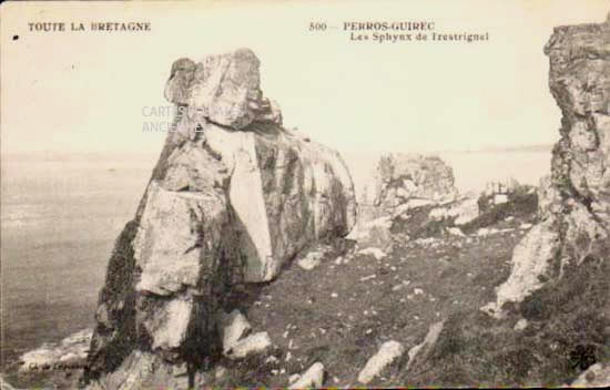 Cartes postales anciennes > CARTES POSTALES > carte postale ancienne > cartes-postales-ancienne.com Bretagne Cotes d'armor Perros Guirec