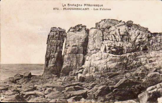 Cartes postales anciennes > CARTES POSTALES > carte postale ancienne > cartes-postales-ancienne.com Cotes d'armor  Plougrescant