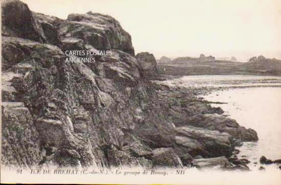 Cartes postales anciennes > CARTES POSTALES > carte postale ancienne > cartes-postales-ancienne.com Cotes d'armor  Ile-De-Brehat