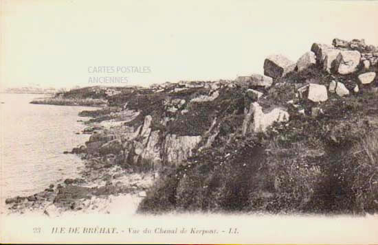 Cartes postales anciennes > CARTES POSTALES > carte postale ancienne > cartes-postales-ancienne.com Cotes d'armor  Ile-De-Brehat