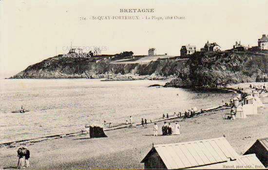 Cartes postales anciennes > CARTES POSTALES > carte postale ancienne > cartes-postales-ancienne.com Bretagne Cote d'armor Saint-Quay-Portrieux